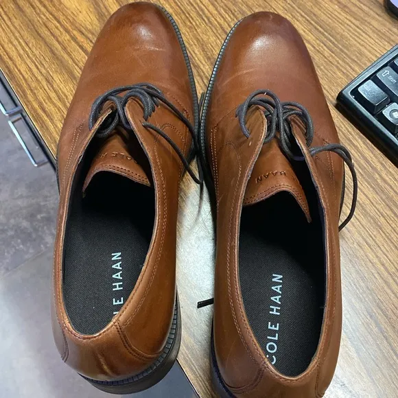 Men’s Cole Haan Hawthorne Oxford brown Shoes Sz 12M.  New