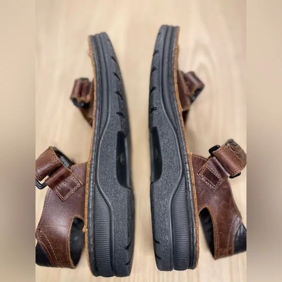 Naot Lapland Buffalo Sandals Brown Size 44/11-11.5