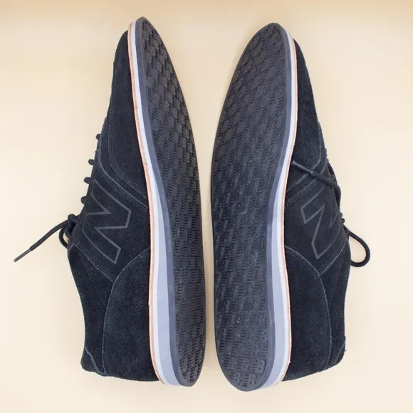 New Balance 1100 Oxford Black Suede Leather Shoes MD1100BK Men's Size 11 D
