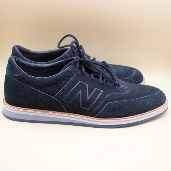 New Balance 1100 Oxford Black Suede Leather Shoes MD1100BK Men's Size 11 D