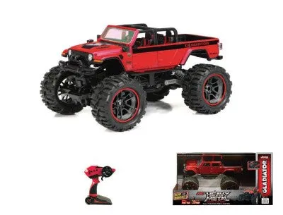 New Bright 9in R/c 4x4 Heavy Metal Jeep Gladiator Ffjusb 2.4ghz�
