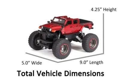 New Bright 9in R/c 4x4 Heavy Metal Jeep Gladiator Ffjusb 2.4ghz�