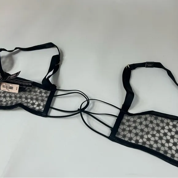 NEW Victorias Secret Bra Panty Set 36DD Unlined Demi XS High Waist Thong #1690