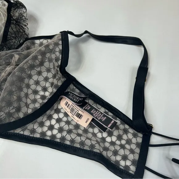 NEW Victorias Secret Bra Panty Set 36DD Unlined Demi XS High Waist Thong #1690