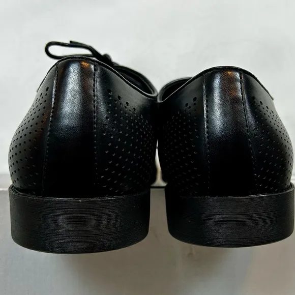 NIB Unlisted Men’s Black Lace Up Oxford Dress Shoes / Sz 10