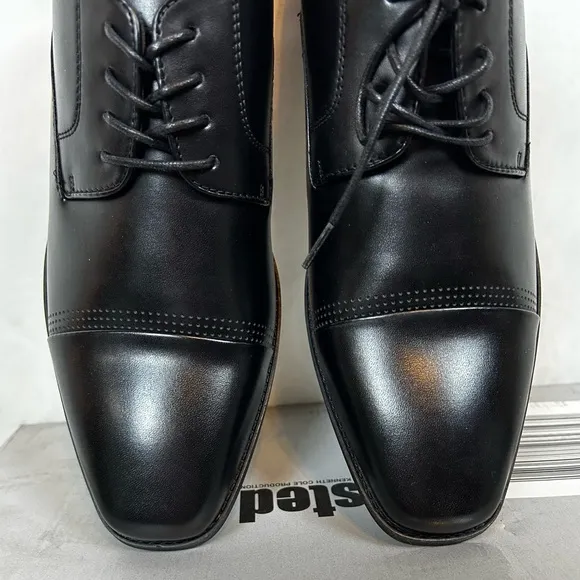 NIB Unlisted Men’s Black Lace Up Oxford Dress Shoes / Sz 10