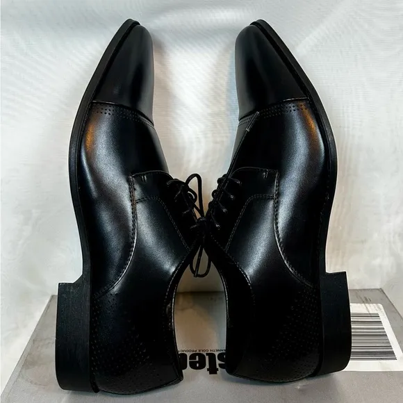 NIB Unlisted Men’s Black Lace Up Oxford Dress Shoes / Sz 10