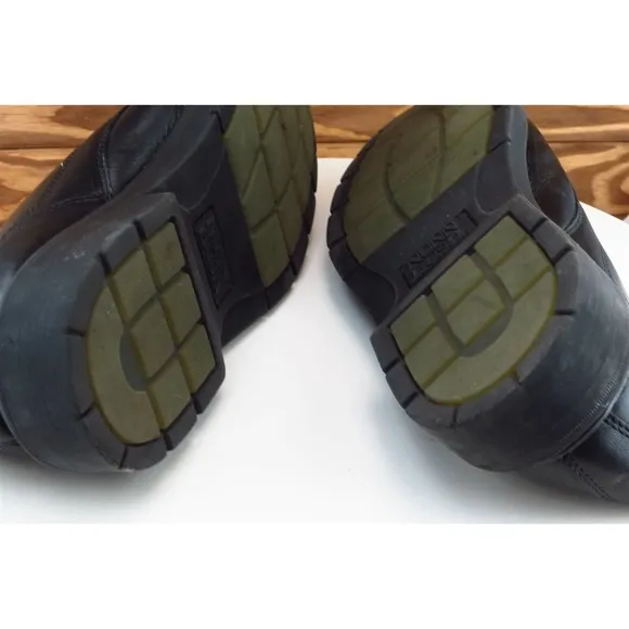 Nunn Bush Shoes Sz 9.5 M Black Derby‎ Oxfords Leather Men 8352857