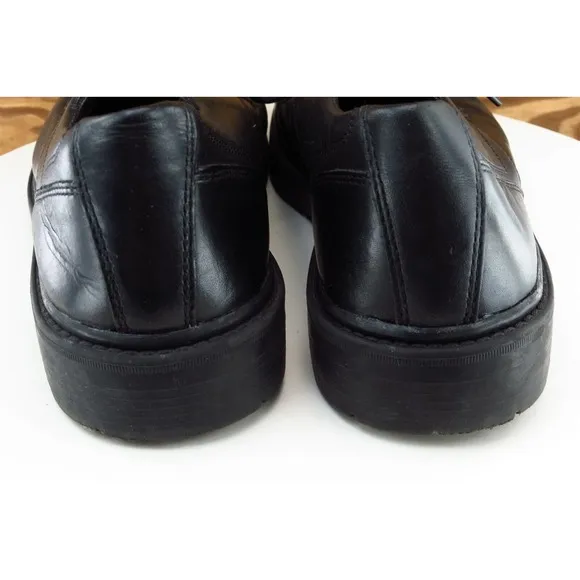 Nunn Bush Shoes Sz 9.5 M Black Derby‎ Oxfords Leather Men 8352857