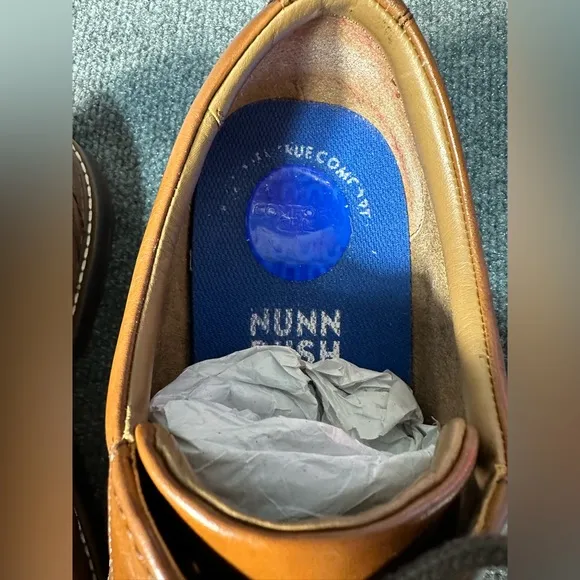 Nunn Bush Westfield Men's Leather Oxford Dress Shoes Size 12