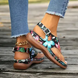 Orthopedic flip flop sandals