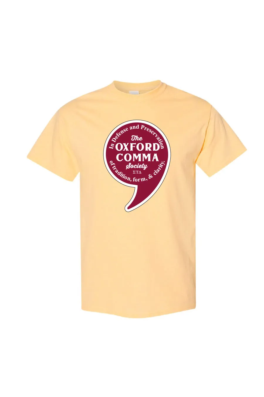 Oxford Comma Society Tee