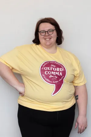 Oxford Comma Society Tee