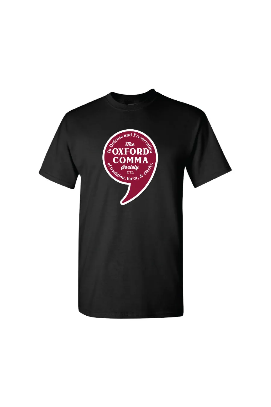 Oxford Comma Society Tee