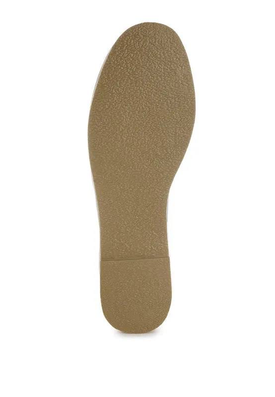 Palin Blue Denim Slip On Loafers with Cushion Insoles