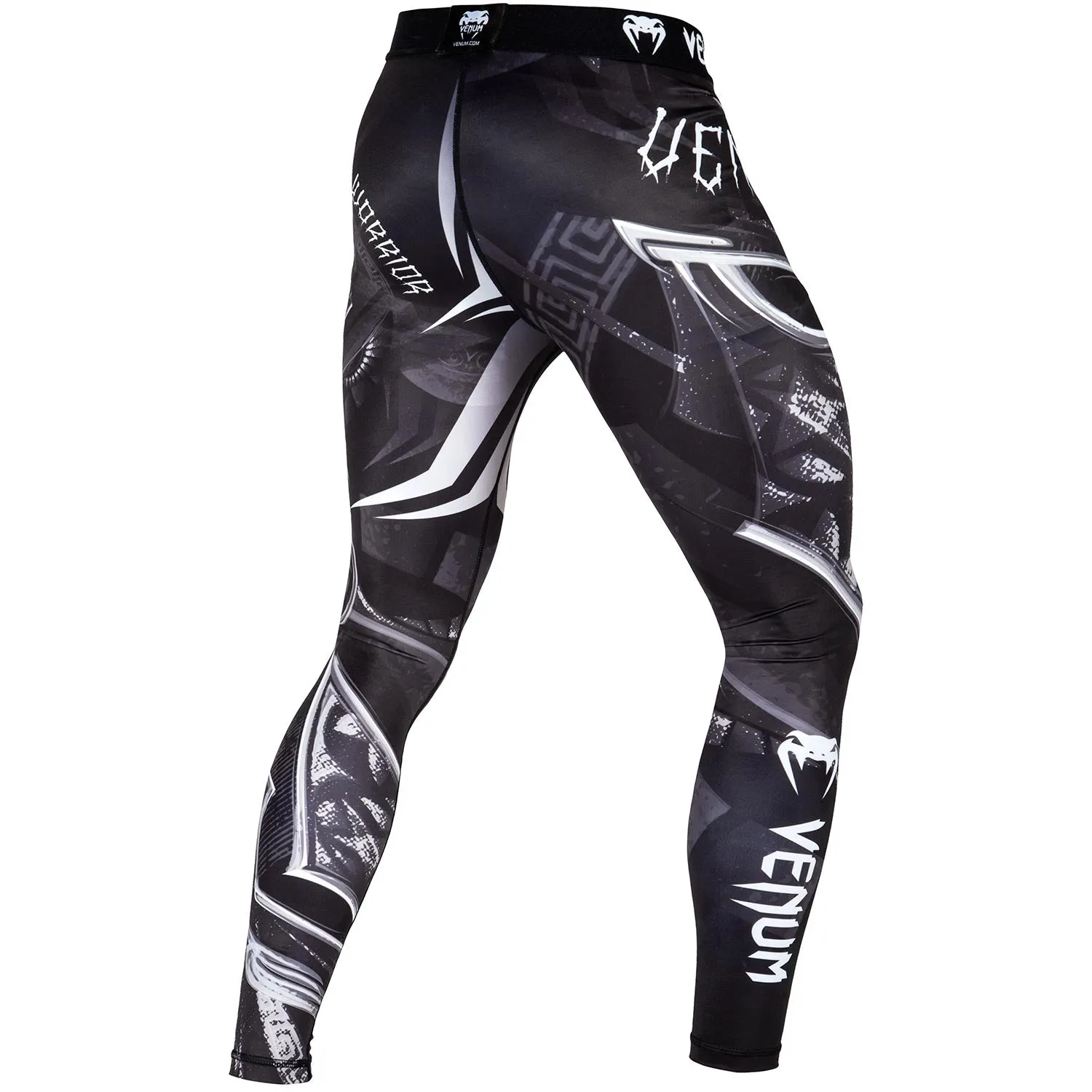 Pantaloni a compressione Venum Gladiator 3.0 - Nero/Bianco