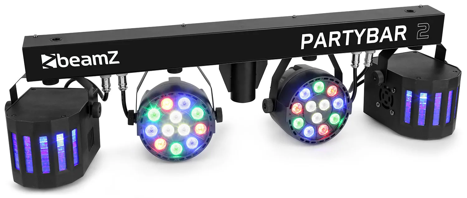PartyBar2 2PAR 12x1W RGBW 2 derby R