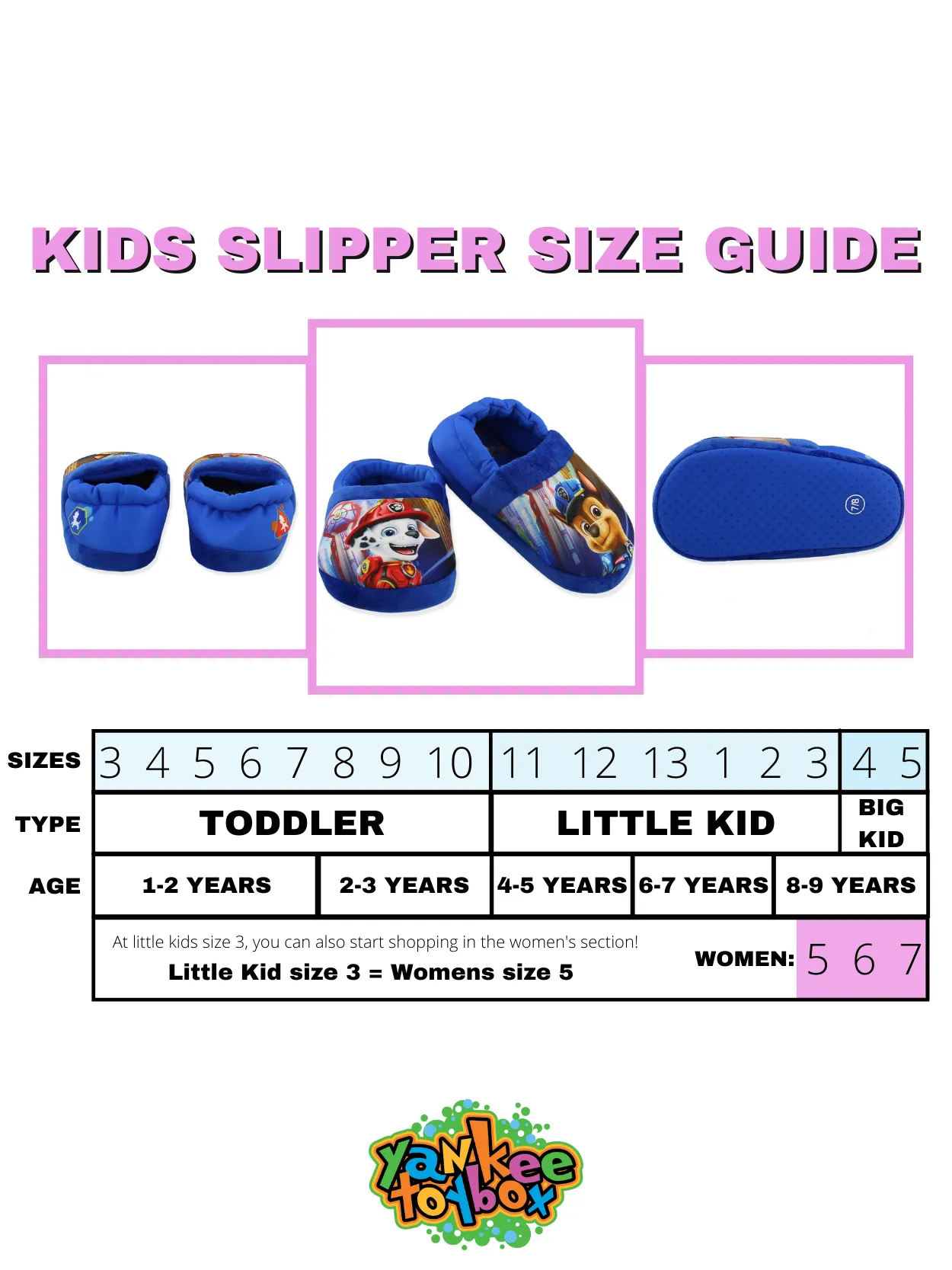 Paw Patrol Plush A-Line Slippers