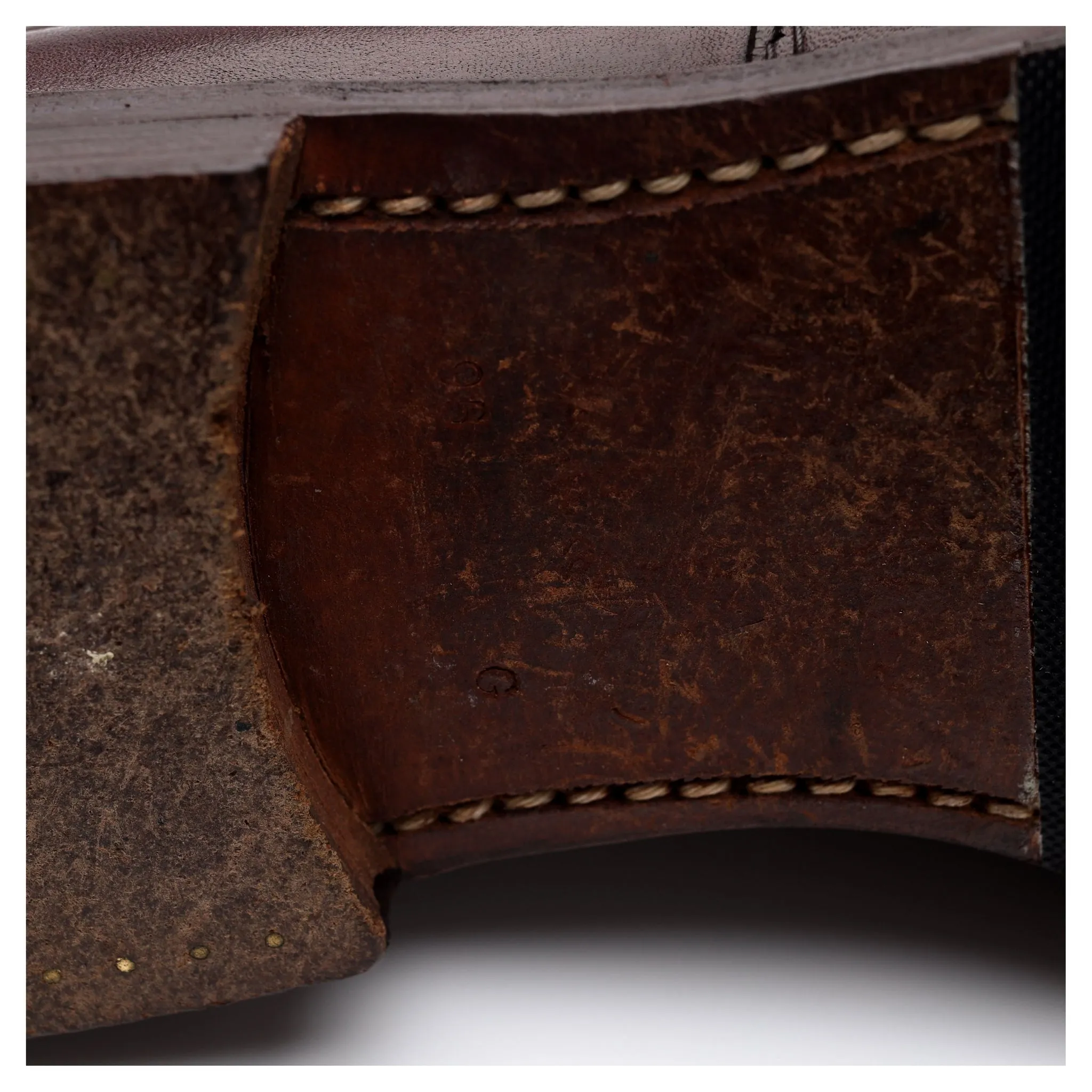 'Pembrey' Brown Leather Loafers UK 9.5 G