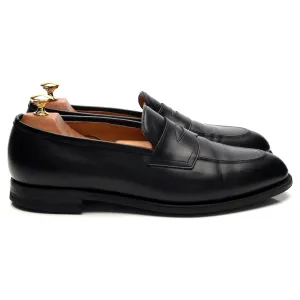 'Piccadilly' Black Leather Loafers UK 9.5 E