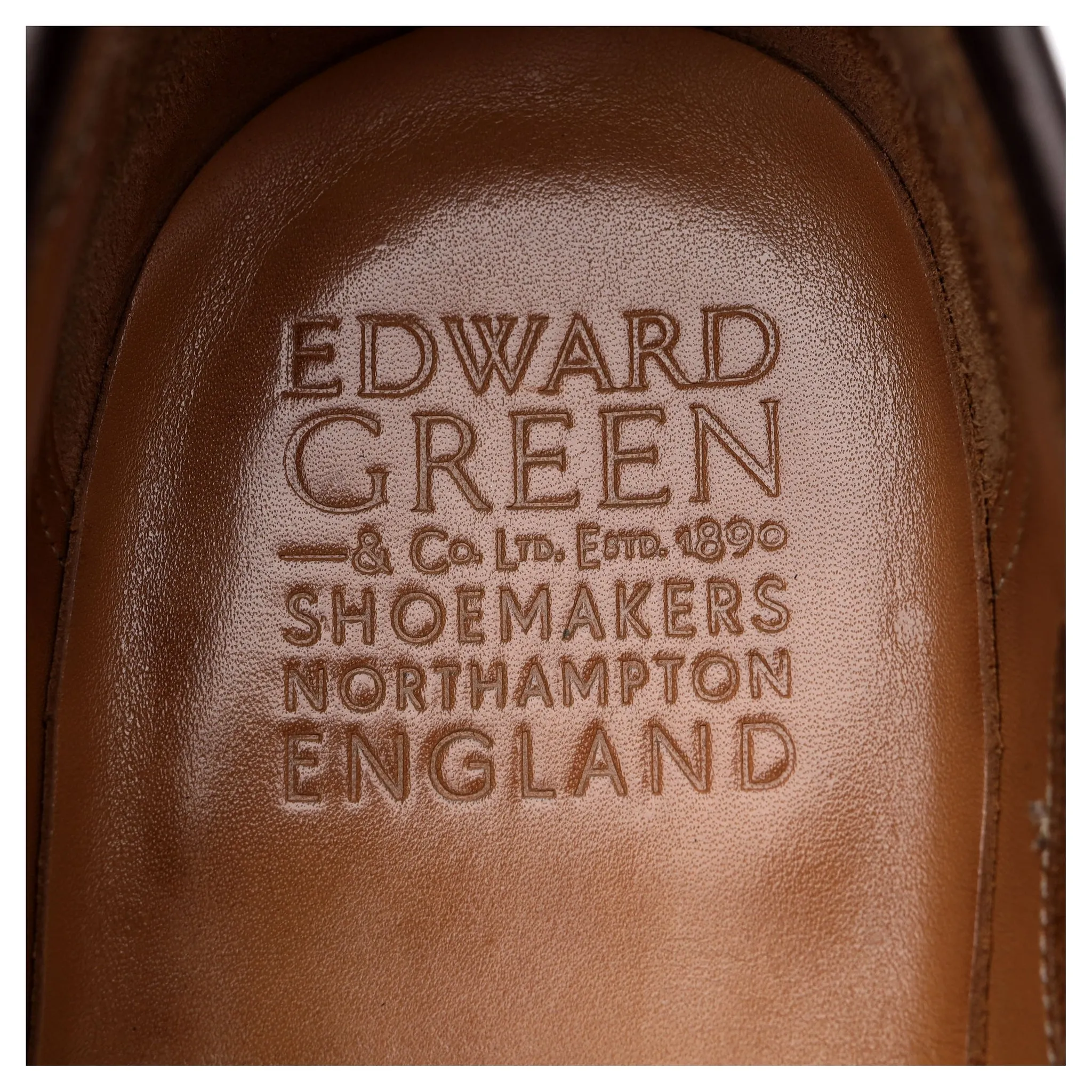 'Piccadilly' Dark Brown Grain Leather Loafers UK 10 D