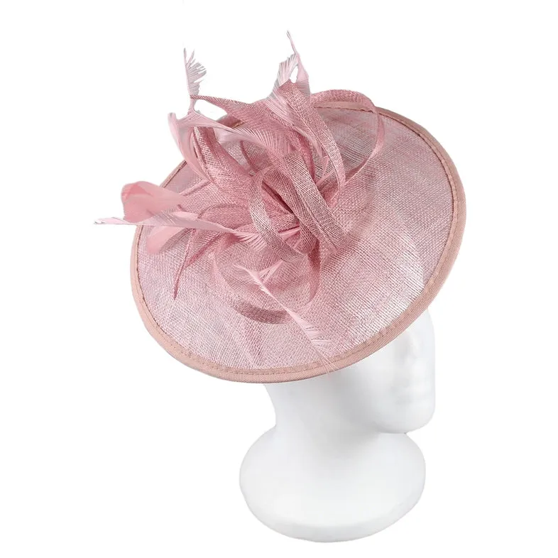 Pink Circle Fascinator