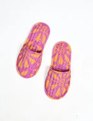 QUILTED SLIPPERS