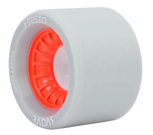 Radar Presto 62mm/44mm Wide Wheels Pk4