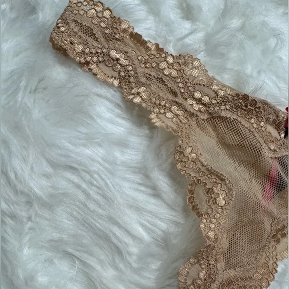 Rare Gold Sexy Little Things Thong