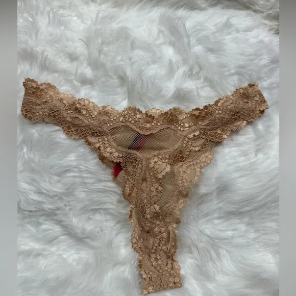 Rare Gold Sexy Little Things Thong