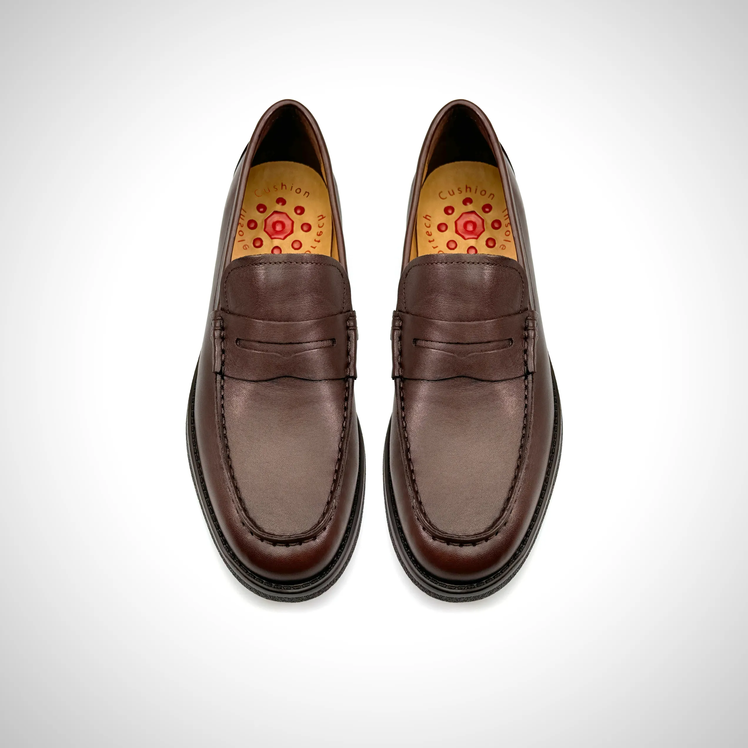 Rendall2 - Leather penny loafers for men