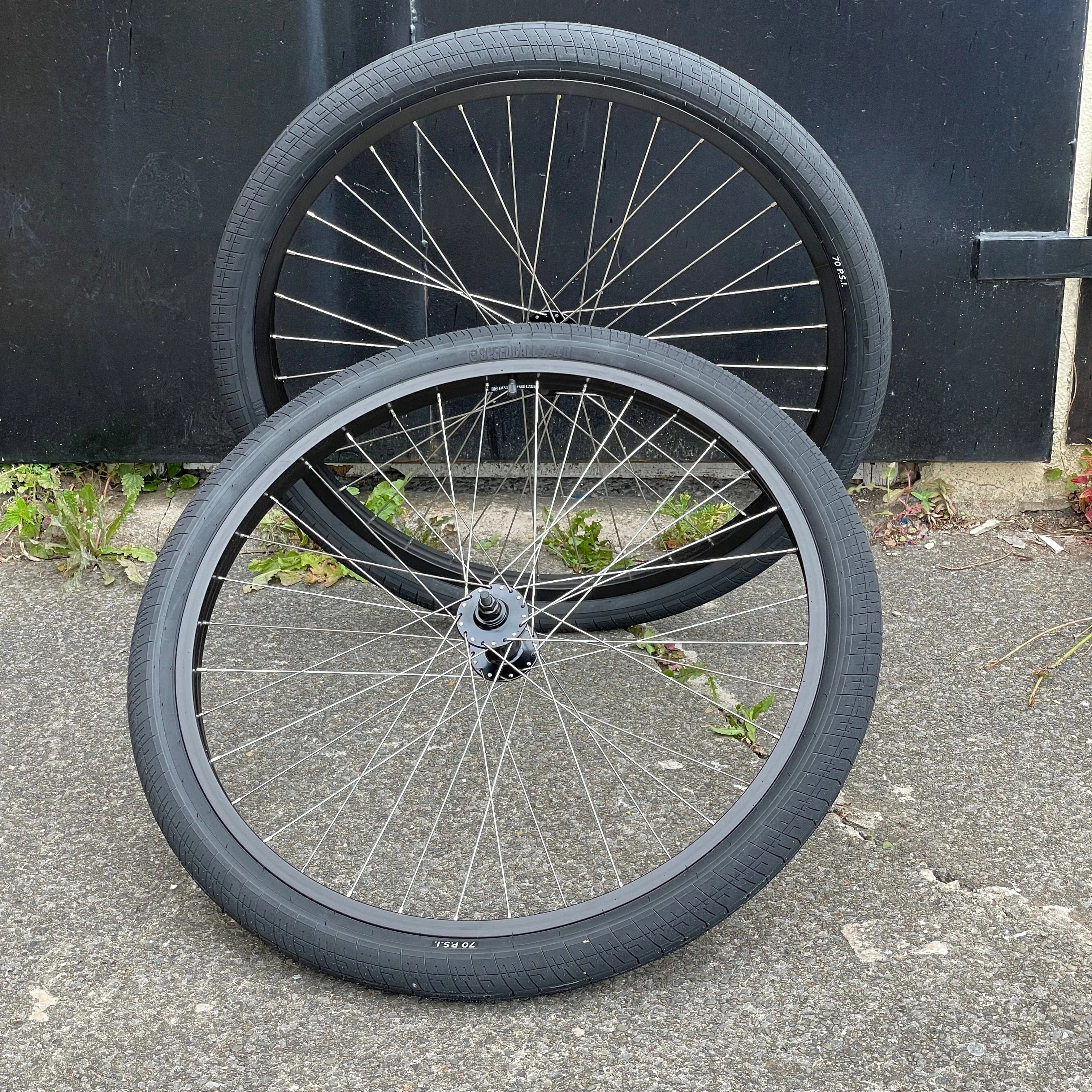S&M Bikes Covid Cruiser Wheelset with Tyres