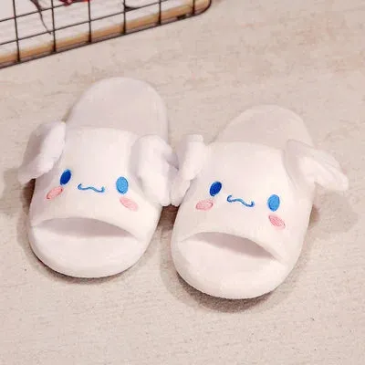 Sanrio Cinnamoroll House Slipper | Fluffy Slipper with Moveable ears