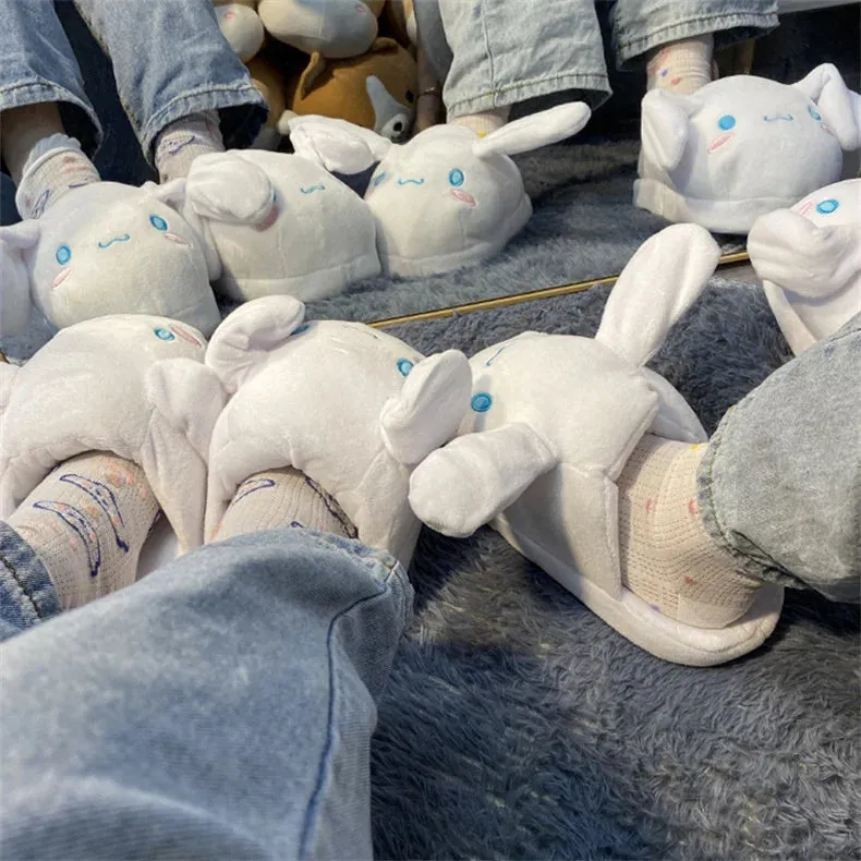 Sanrio Cinnamoroll House Slipper | Fluffy Slipper with Moveable ears