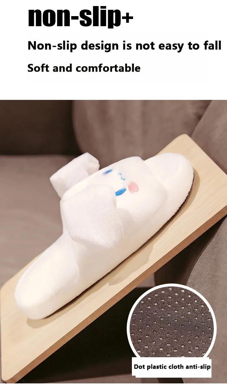Sanrio Cinnamoroll House Slipper | Fluffy Slipper with Moveable ears