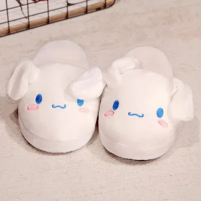Sanrio Cinnamoroll House Slipper | Fluffy Slipper with Moveable ears