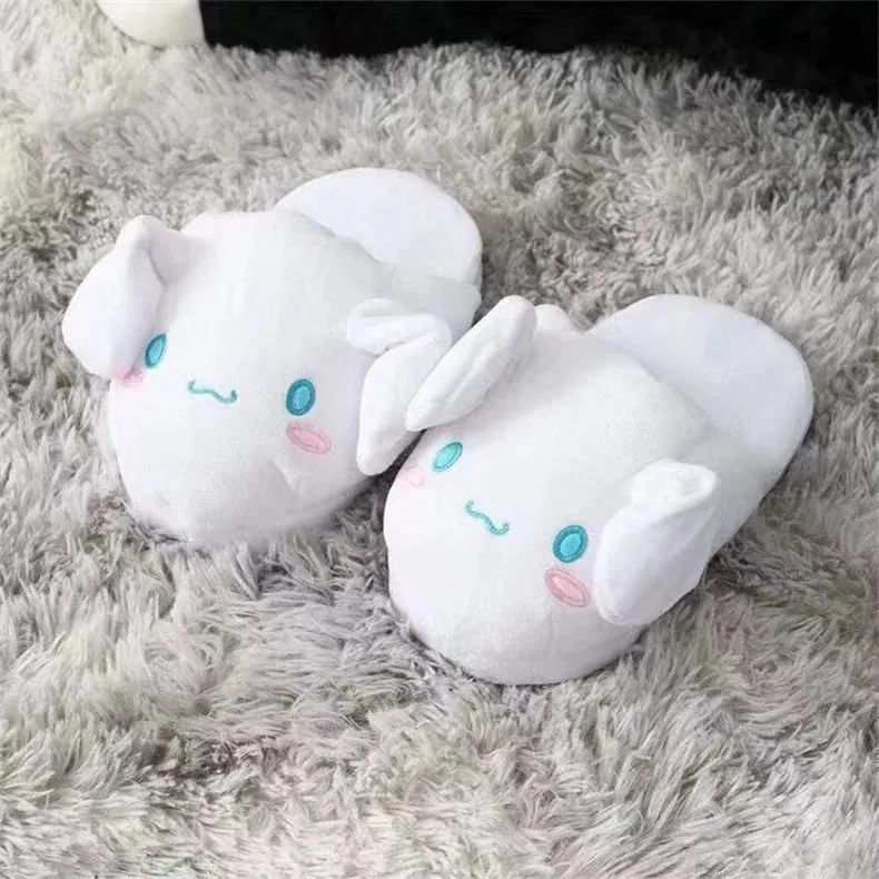 Sanrio Cinnamoroll House Slipper | Fluffy Slipper with Moveable ears