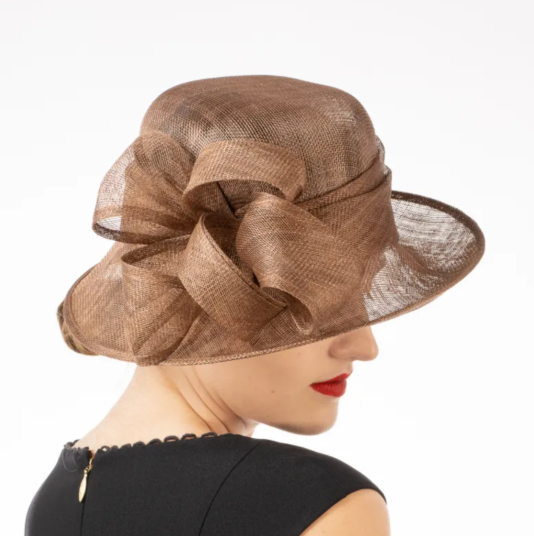 sidesweep shorter brim ~ taupe