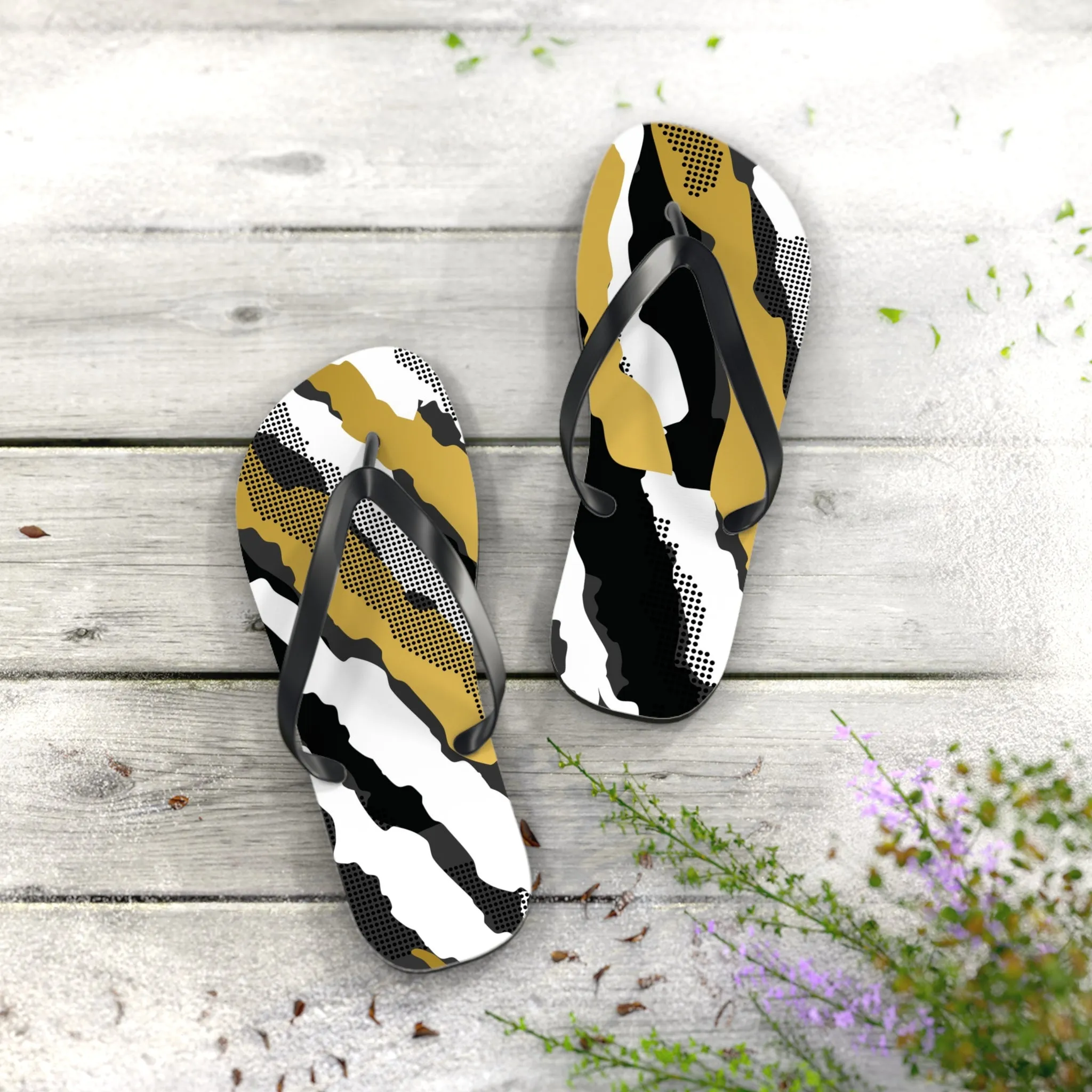 SizzleSoles Flip Flops - Trendy Summer Footwear for Beach and Casual Outings