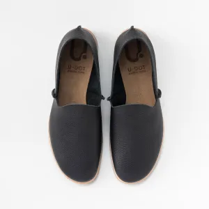 SLIP-ON　ALL BLACK (CORK SOLE DOUBLE)