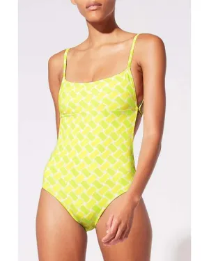 SOLID & STRIPED | Melissa One-Piece Swimsuit | Pineapple Title