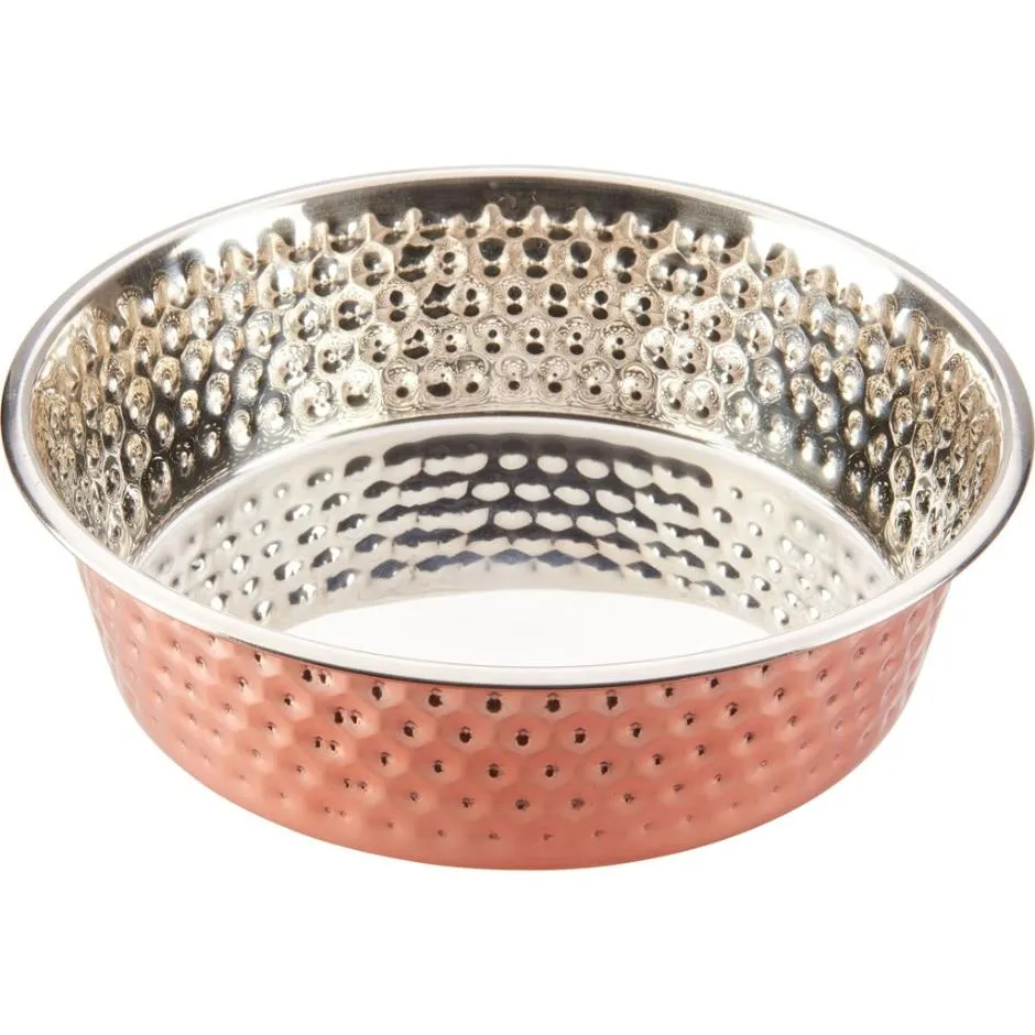 Spot Honeycomb Non-Skid Stainless Steel Dish