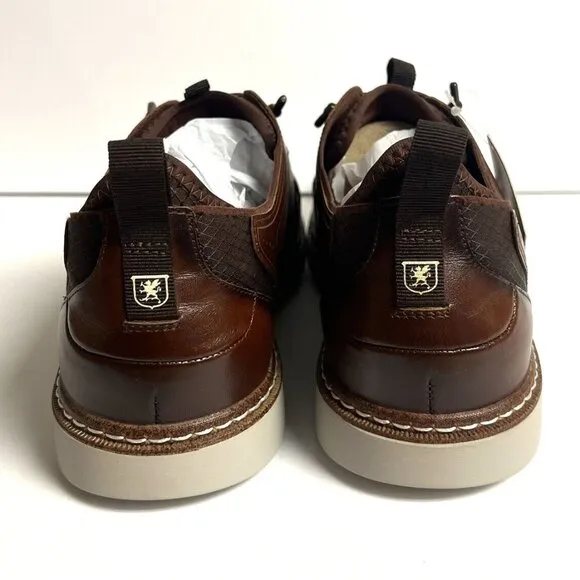 Stacy Adams Men’s Sync Lace Up Oxford Brown Dress Shoes Size 11.5M