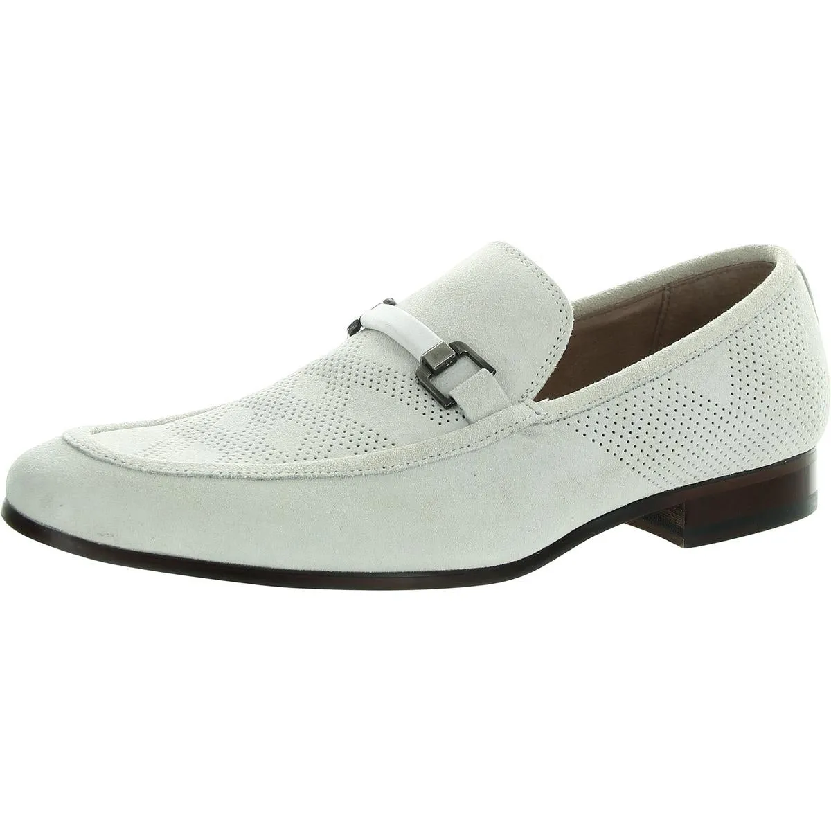 Stacy Adams Mens WYDELL Leather Slip On Loafers