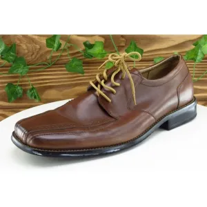 Stacy Adams Shoes Sz 9 W Brown‎ Derby Oxfords Leather Men