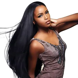 Straight Invisible Halo Hair Extension - Adjustable Flip on Hairpiece
