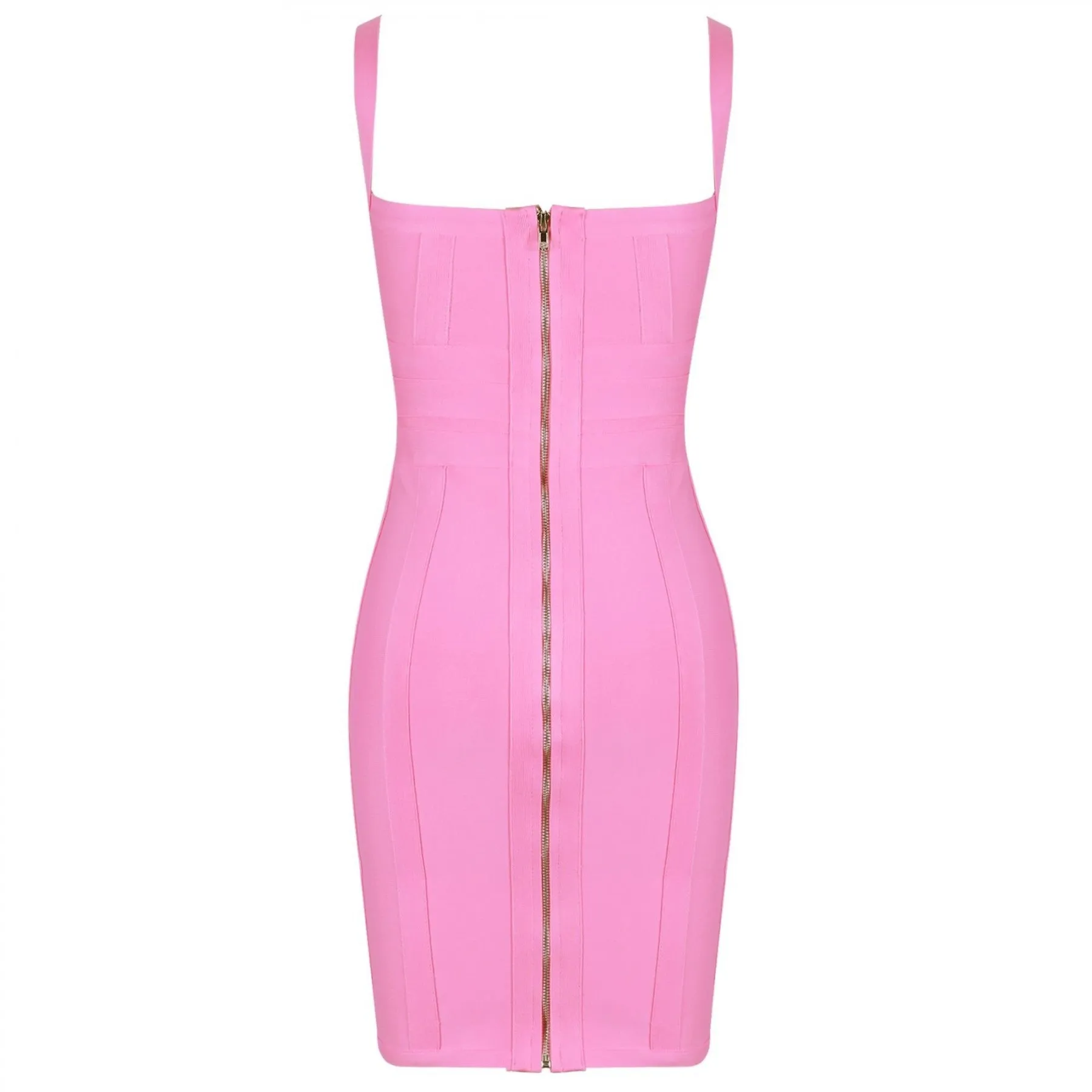 Strappy Sleeveless Backless Mini Bandage Dress PP19055