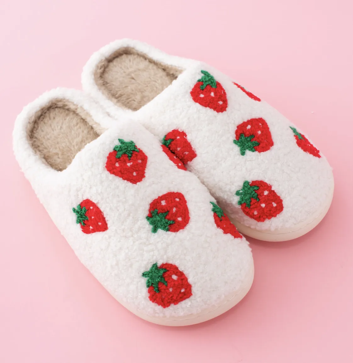 Strawberry Slippers