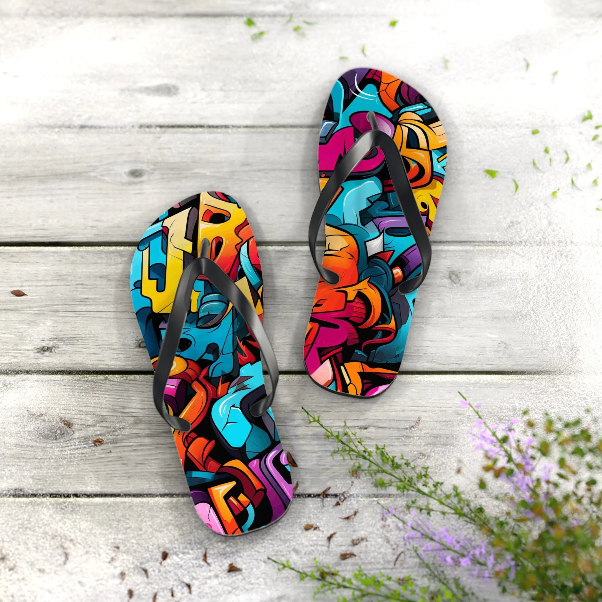SwagStrides Flip Flops - Trendy Summer Footwear for Beach and Casual Outings
