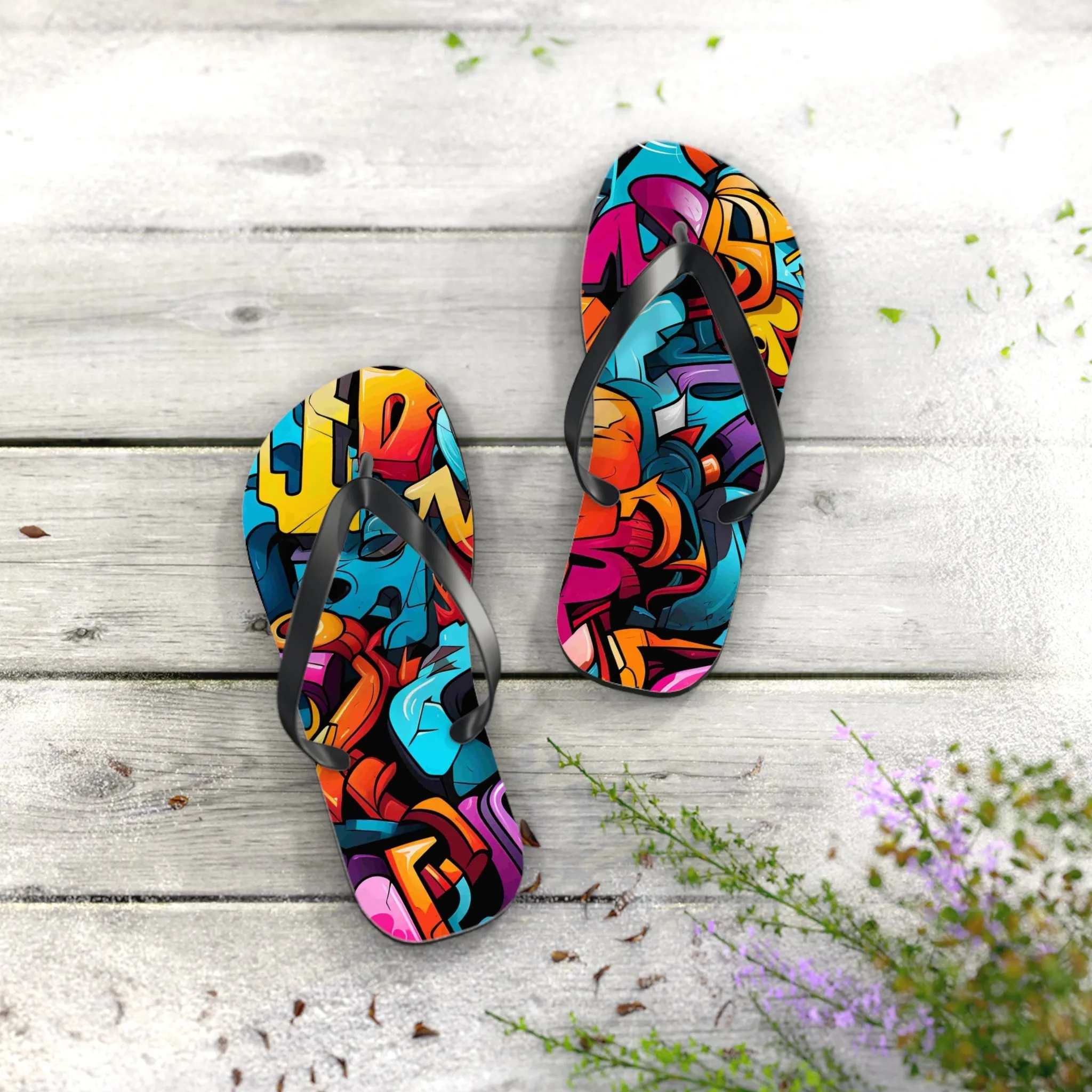 SwagStrides Flip Flops - Trendy Summer Footwear for Beach and Casual Outings